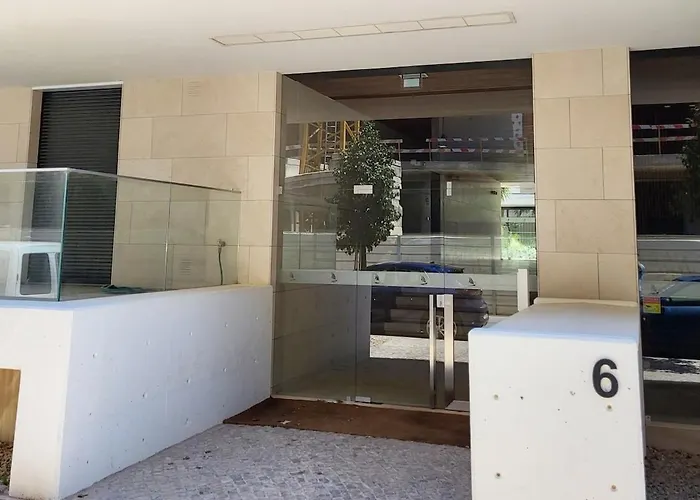 New Luxury Ocean Front Heart Of Parking Olhão