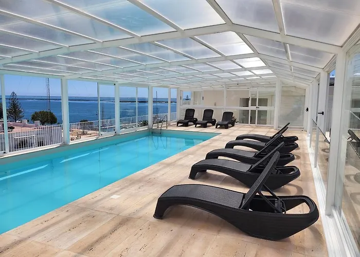 New Luxury Ocean Front Heart Of Parking * Olhão